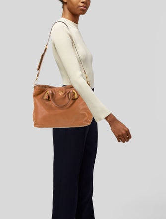 Prada Signature Galleria Double Zip