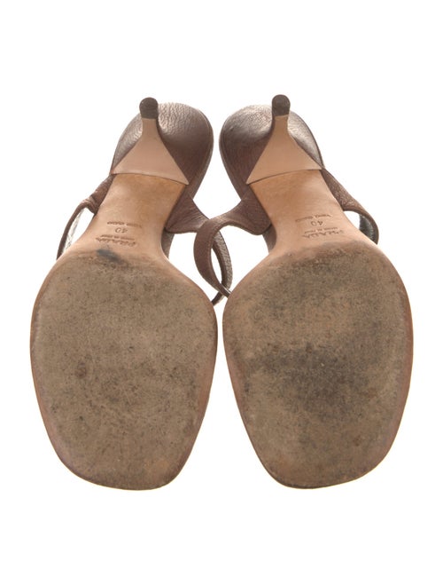 Prada Leather Flip Flops