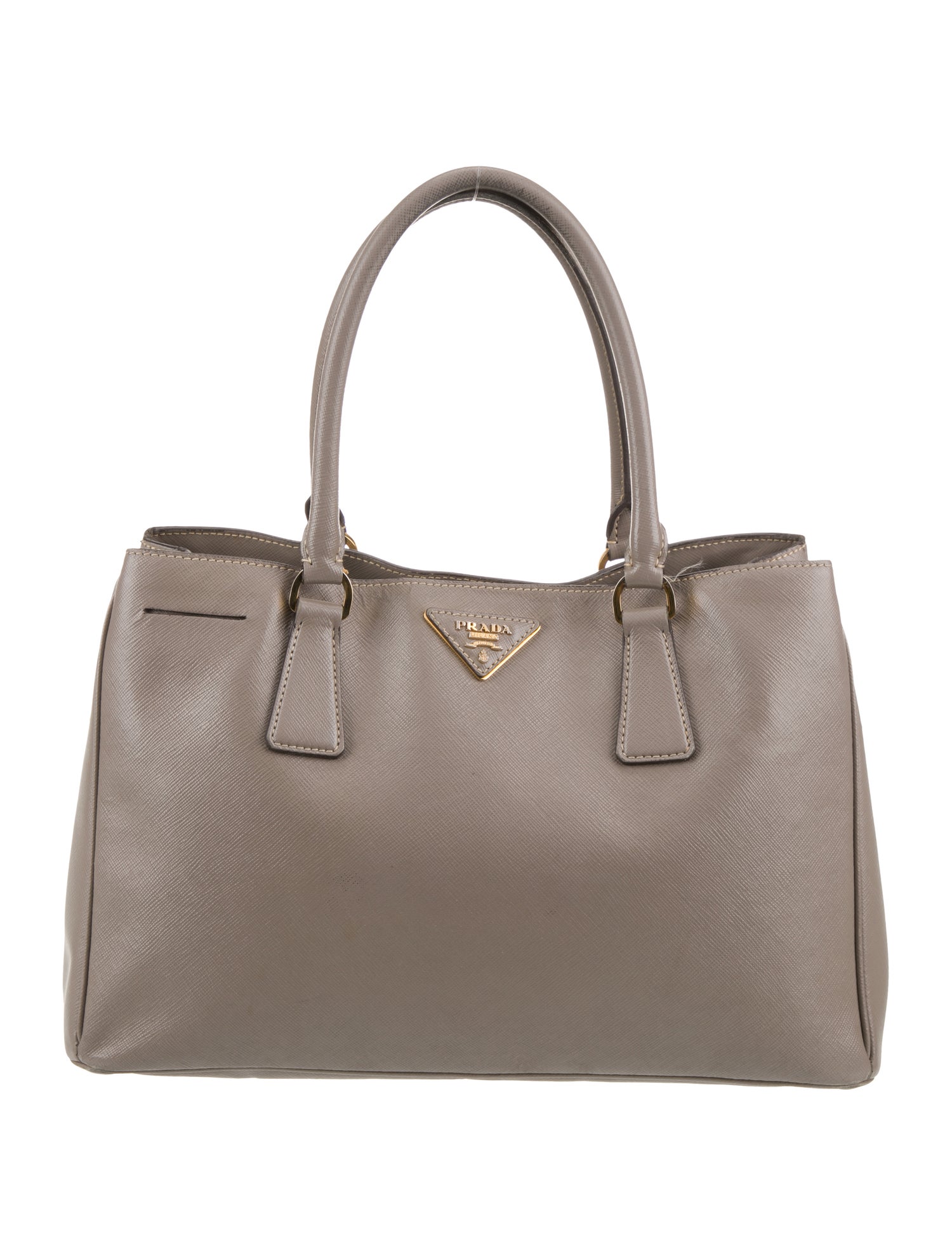 Prada Saffiano Leather Top Handle Bag