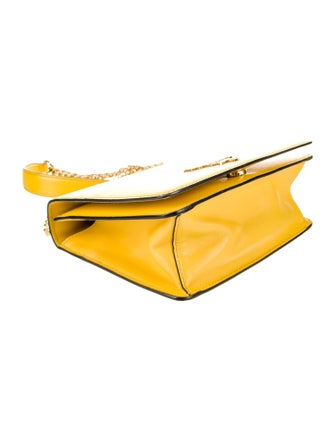 Prada Saffiano Vernice Leather Evening Bag