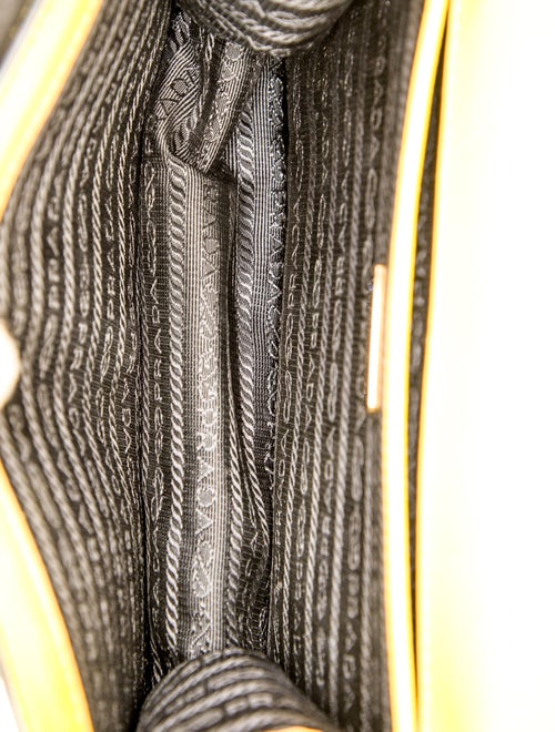 Prada Saffiano Vernice Leather Evening Bag