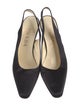 Prada Satin Slingback Pumps