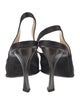 Prada Satin Slingback Pumps