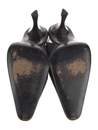 Prada Satin Slingback Pumps