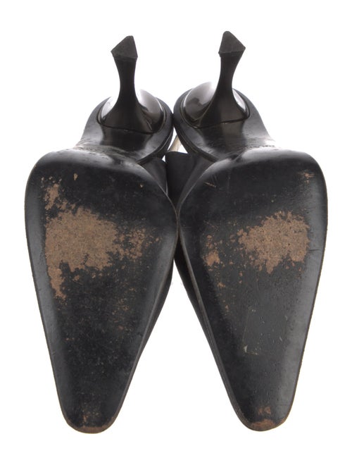 Prada Satin Slingback Pumps