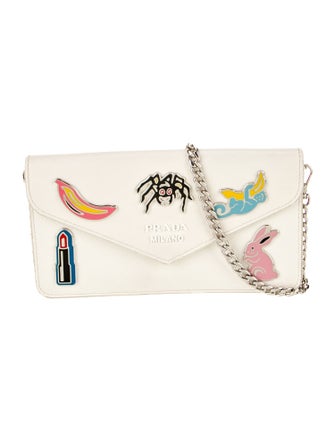 Prada Saffiano Leather Clutch