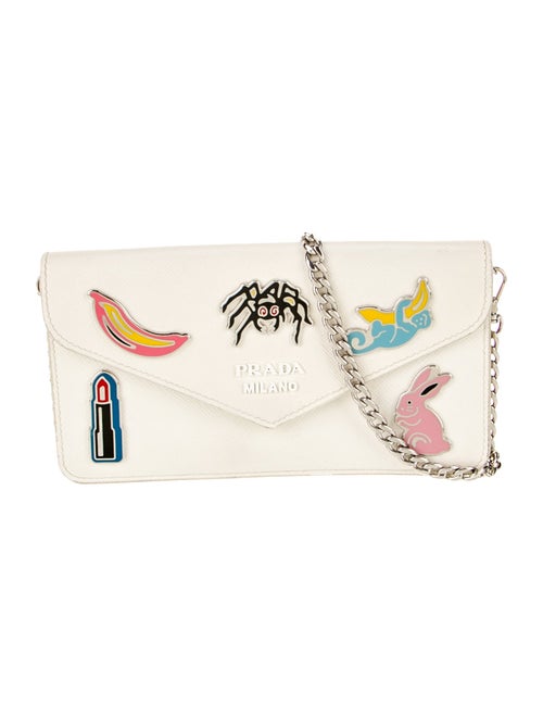 Prada Saffiano Leather Clutch