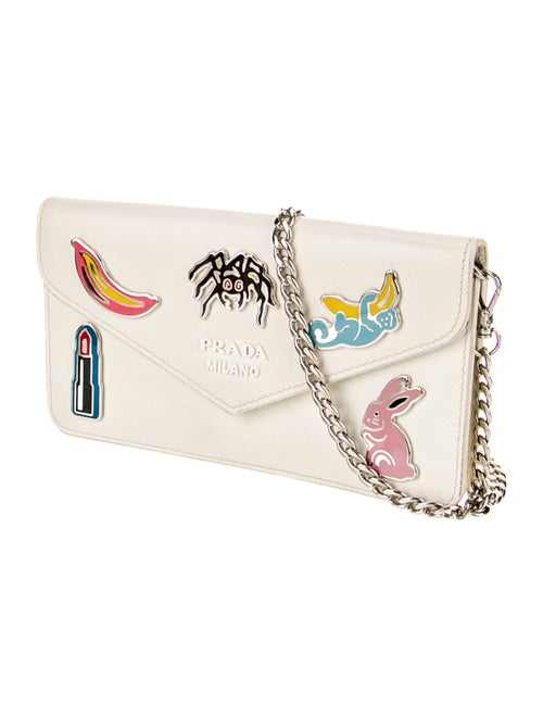 Prada Saffiano Leather Clutch