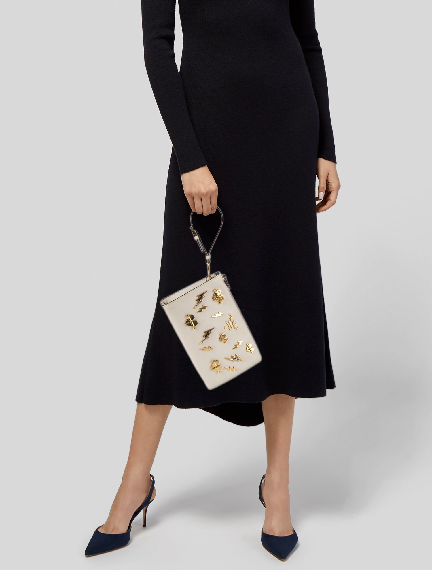 Prada Saffiano Leather Heart