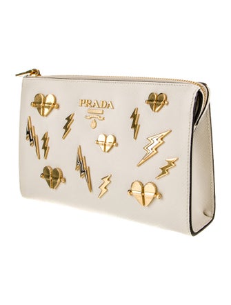 Prada Saffiano Leather Heart