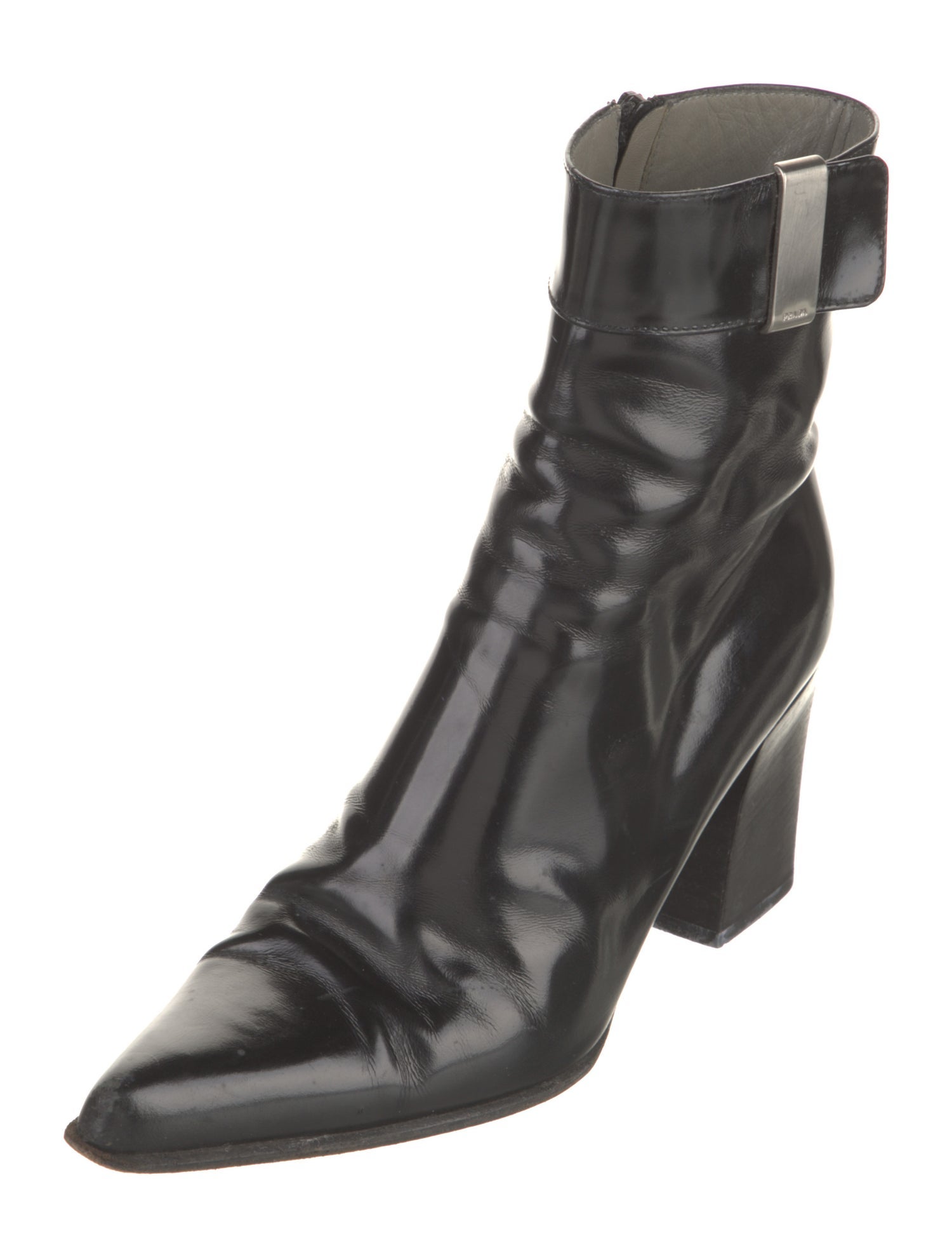 Prada Patent Leather Boots