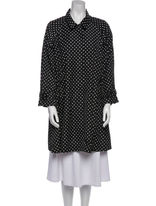 Prada 2011 Polka Dot Print Coat