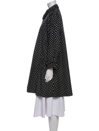 Prada 2011 Polka Dot Print Coat
