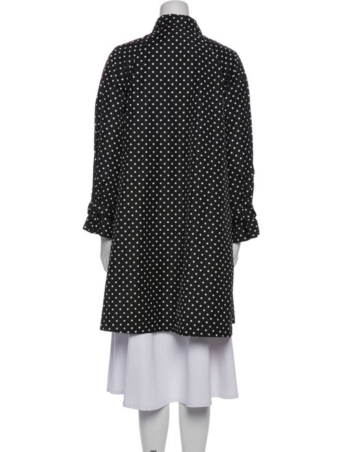 Prada 2011 Polka Dot Print Coat