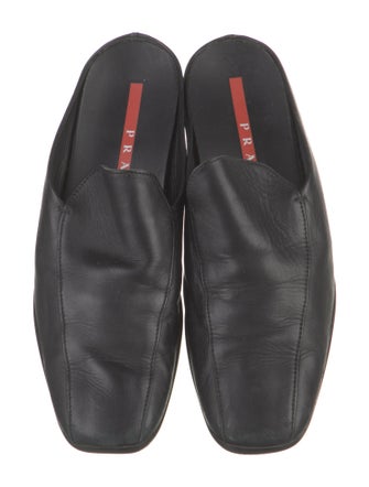 Prada Sport Leather Mules