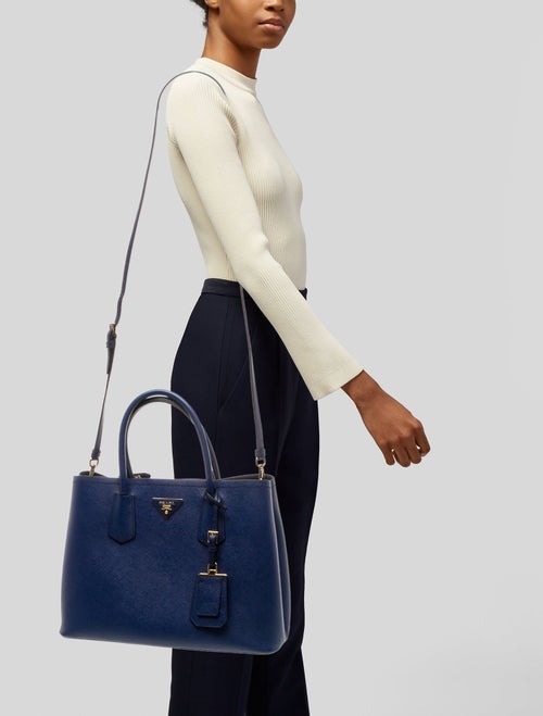 Prada Signature Doble Bag Medium