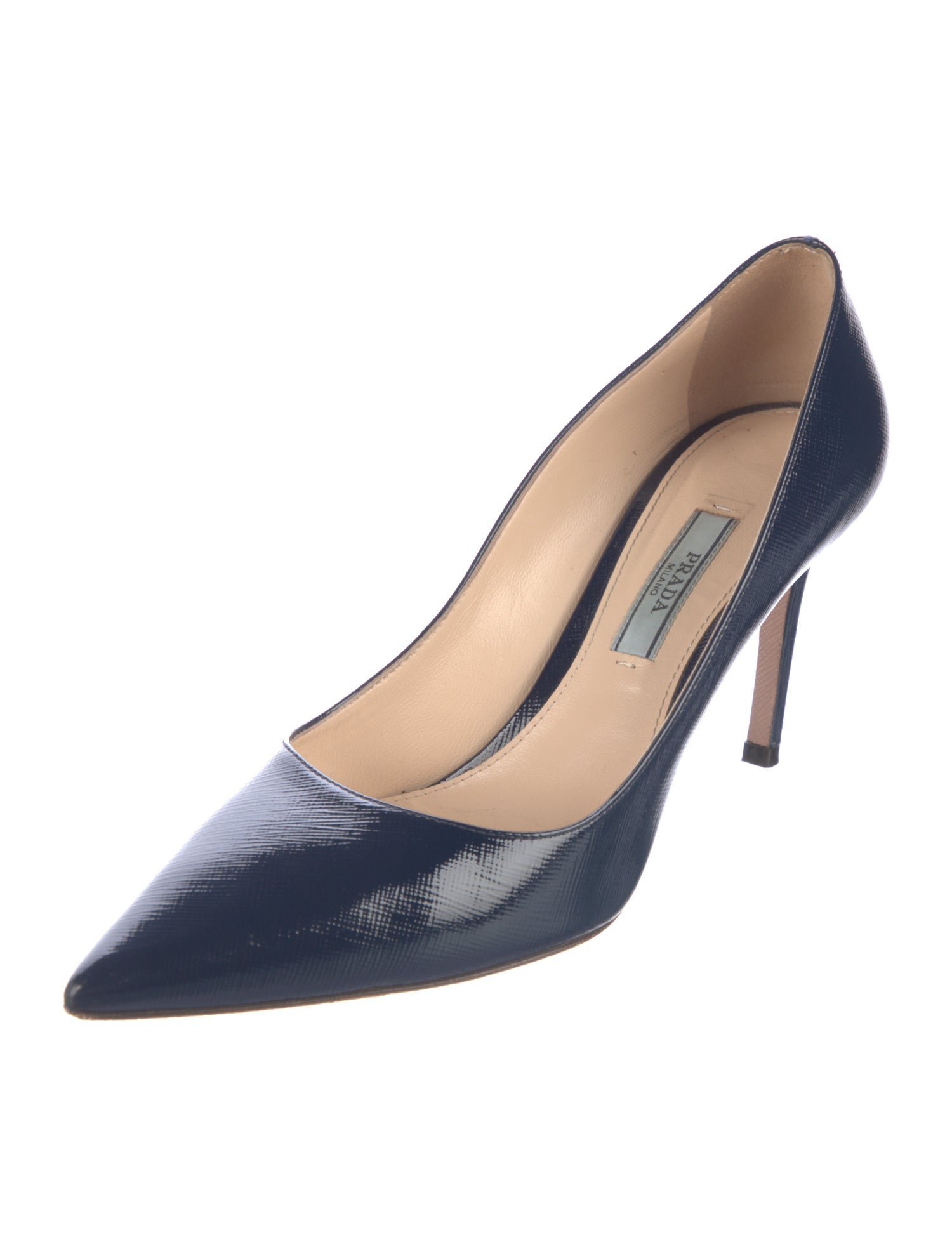 Prada Saffiano Leather Pumps