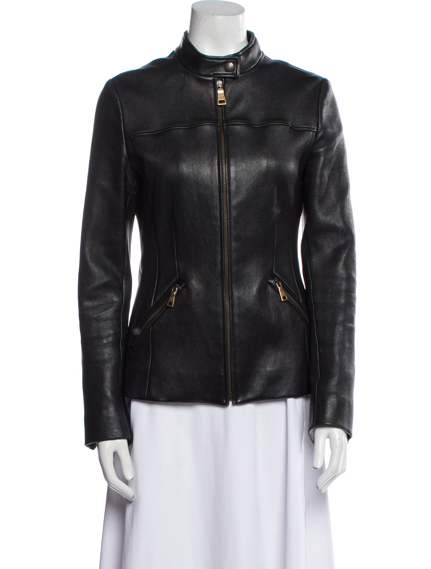 Prada 2010's Leather Biker Jacket