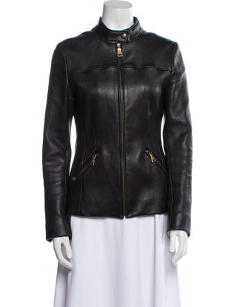 Prada 2010's Leather Biker Jacket