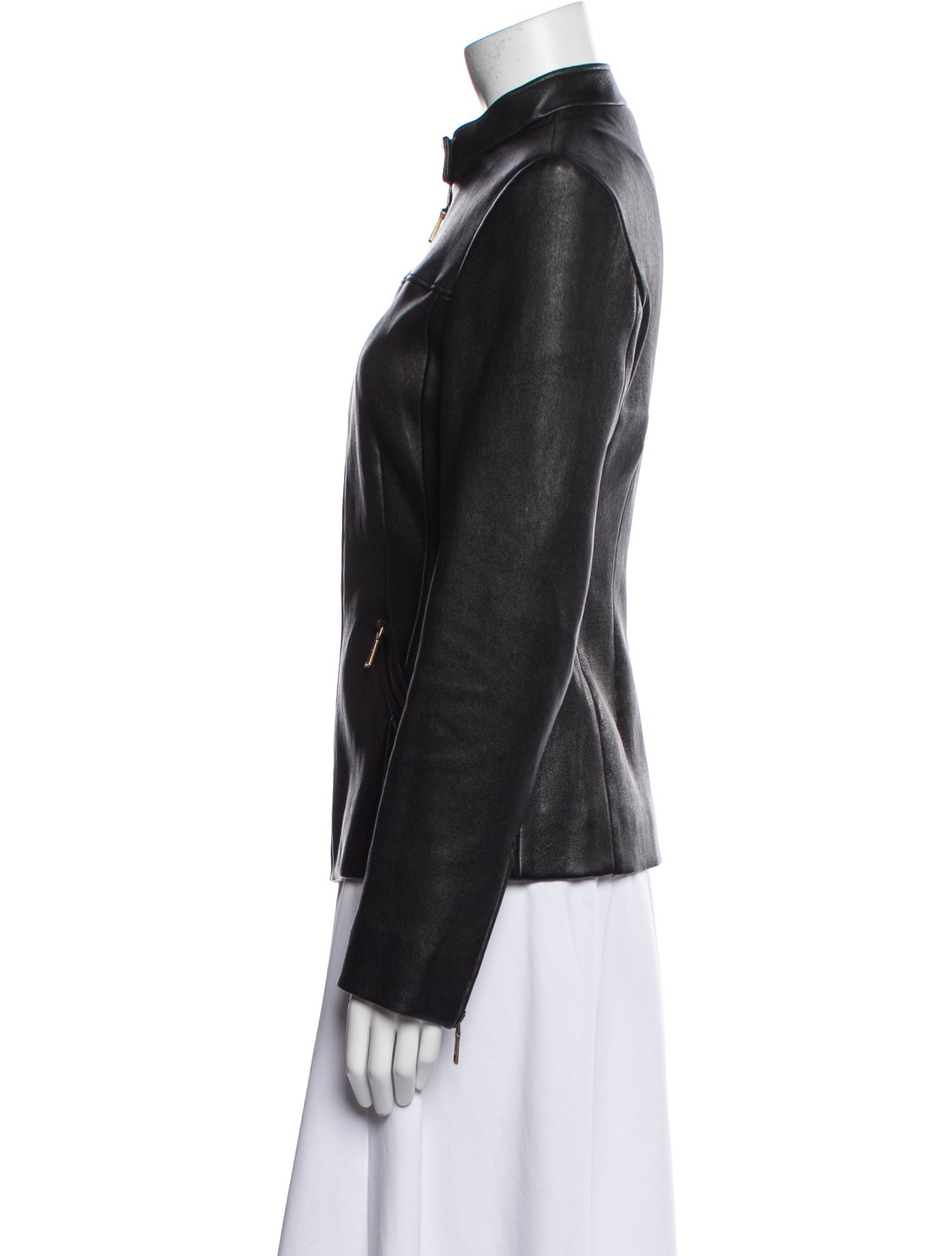 Prada 2010's Leather Biker Jacket