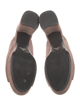 Prada Suede Mules