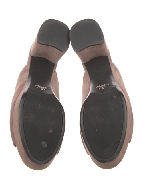 Prada Suede Mules