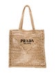 Prada Raffia Grass Tote