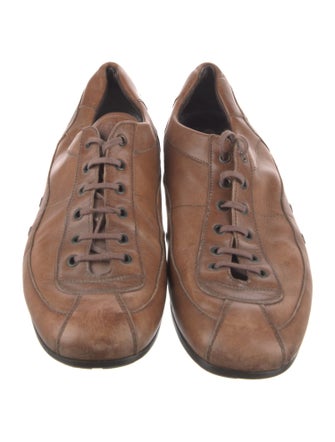 Prada Leather Sneakers