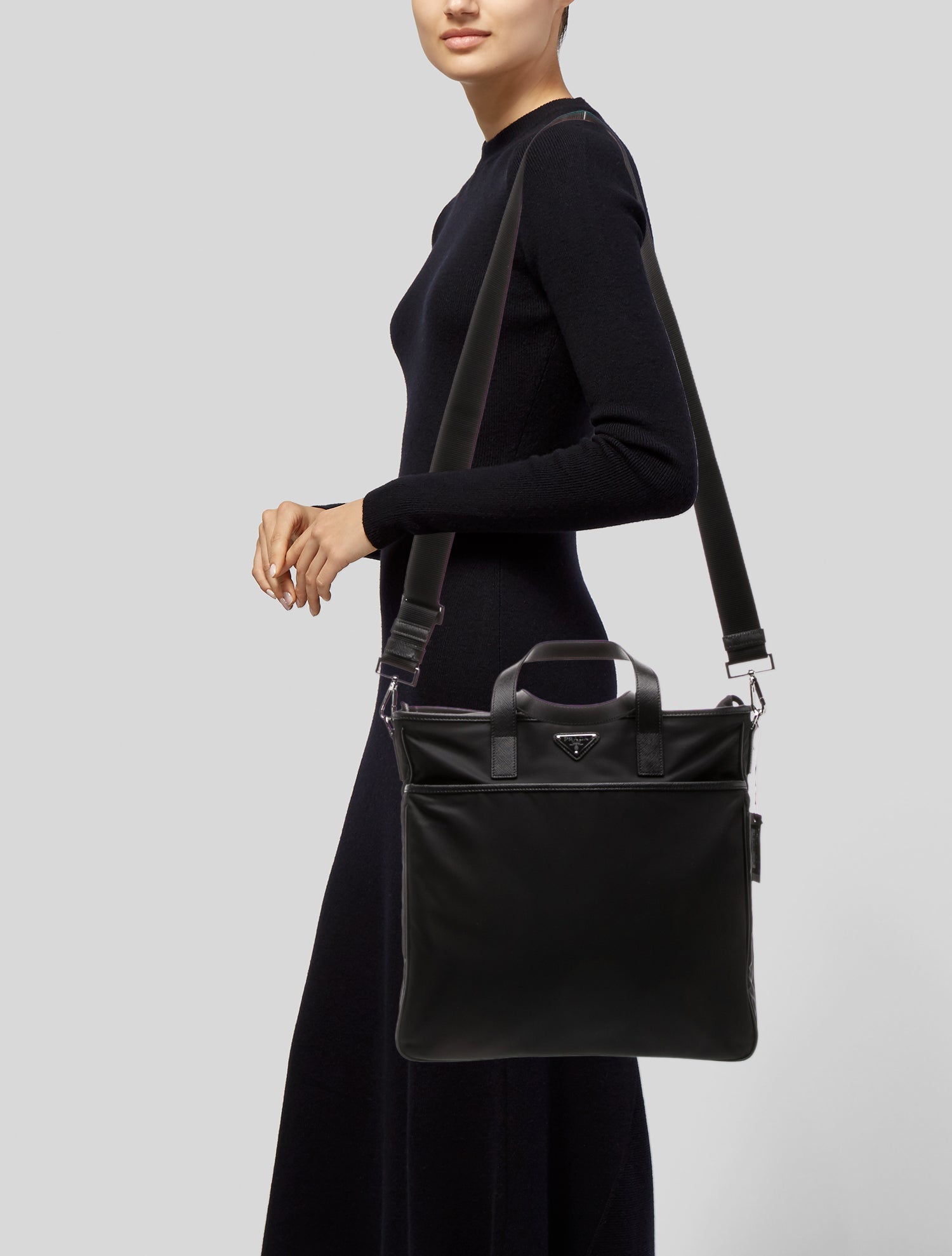 Prada Saffiano Leather Shopping w/ Tags