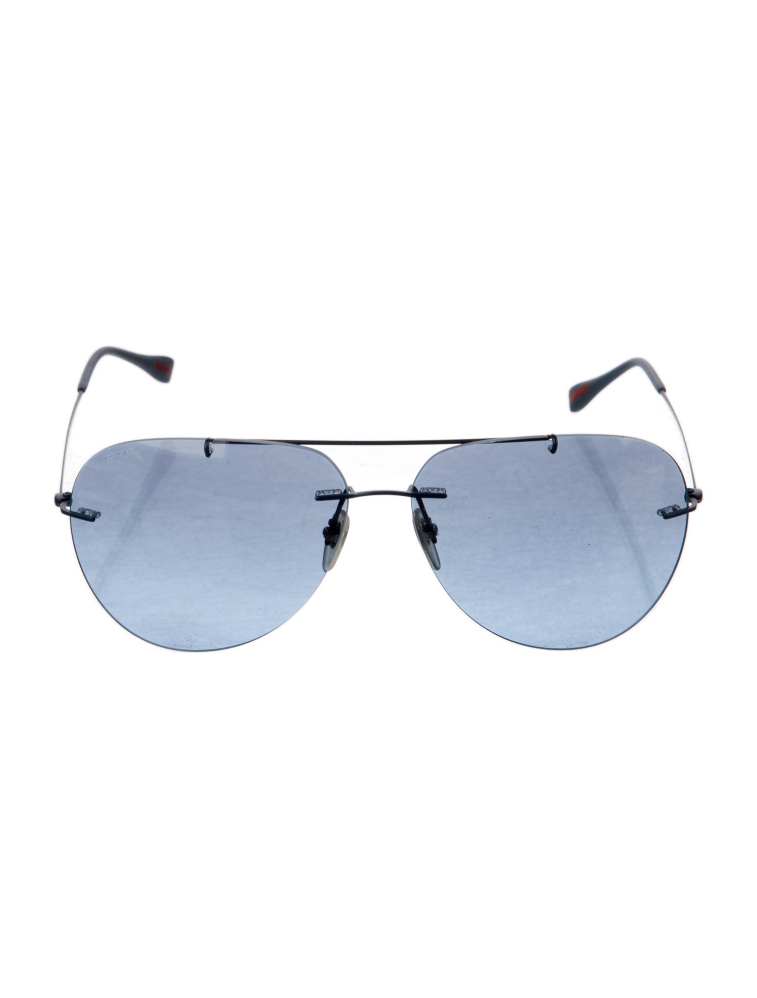 Prada Aviator Mirrored Sunglasses