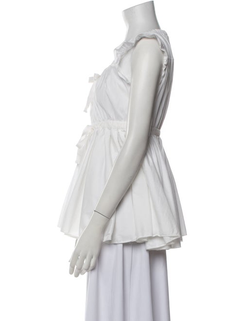 Prada 2011 Scoop Neck Blouse