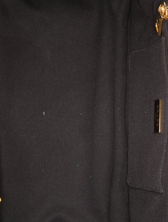 Prada Enameled Metal Triangle Shoulder Bag