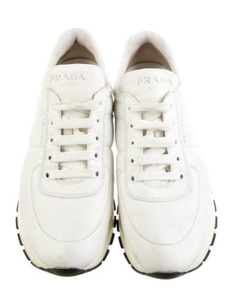 Prada Leather Sneakers