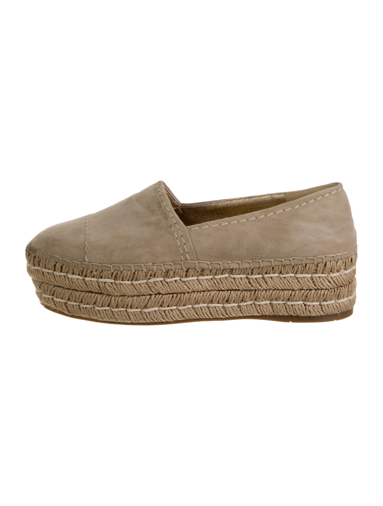 Prada Suede Espadrilles