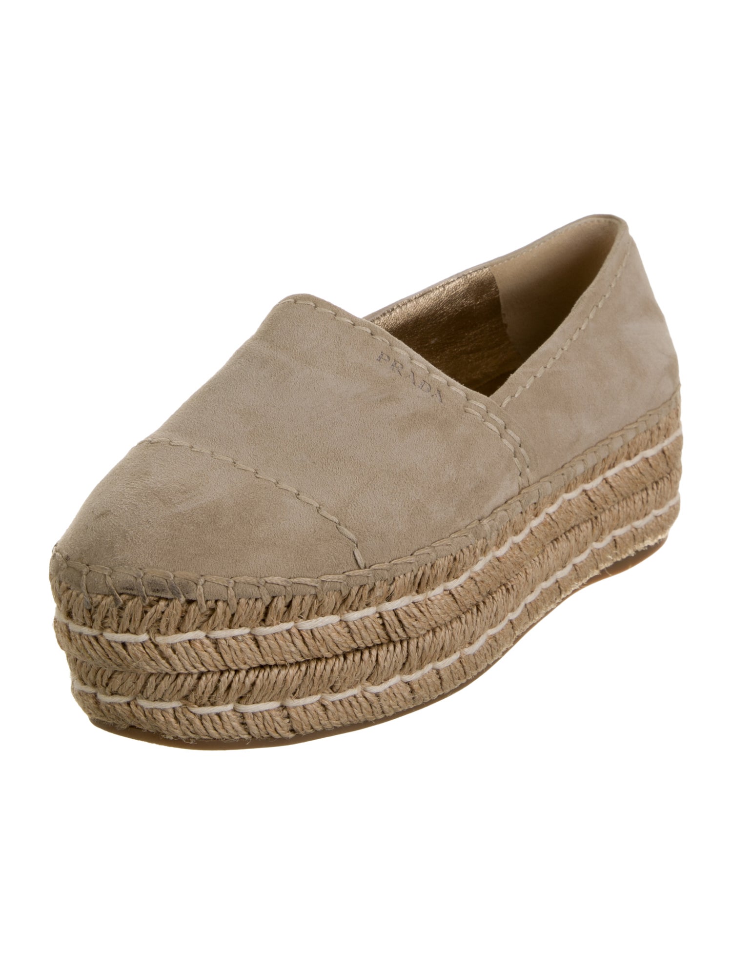Prada Suede Espadrilles