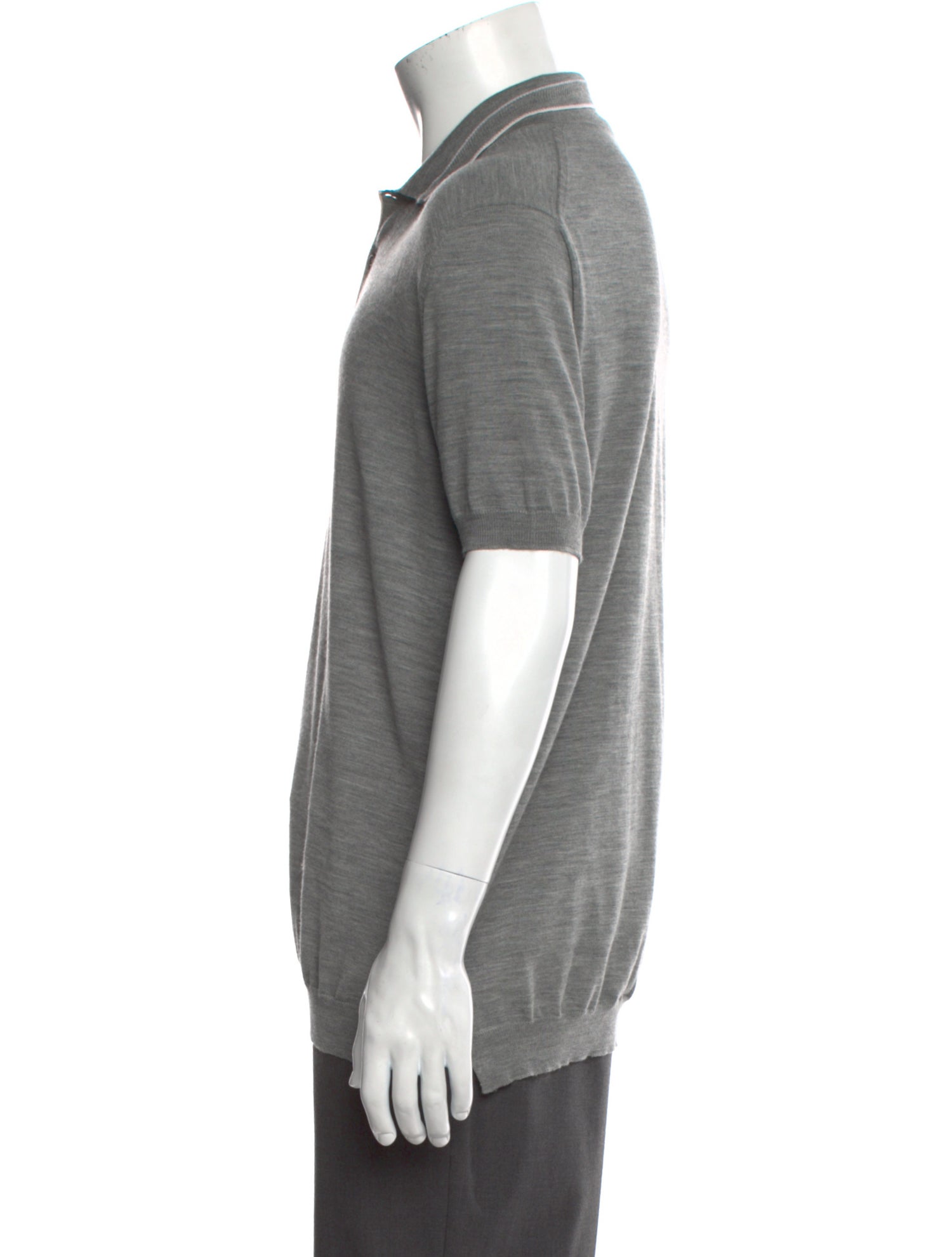 Prada 2017 Virgin Wool Polo Shirt