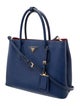 Prada Saffiano Leather Double Bag Medium