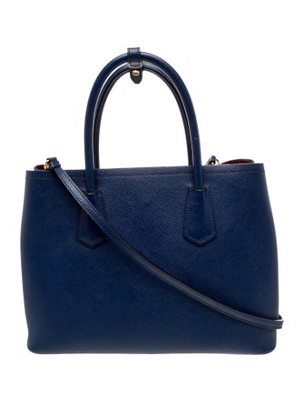 Prada Saffiano Leather Double Bag Medium