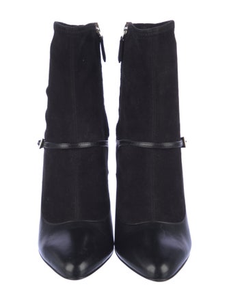 Prada Leather Sock Boots