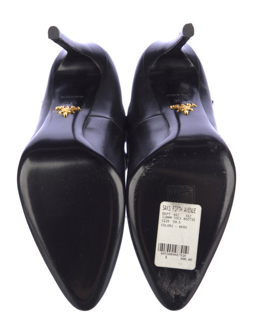 Prada Leather Sock Boots