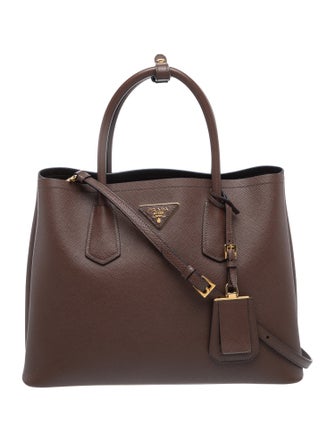 Prada Signature Double Bag Medium