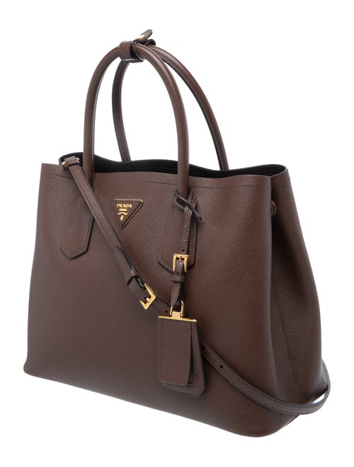 Prada Signature Double Bag Medium