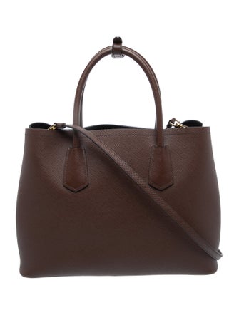 Prada Signature Double Bag Medium