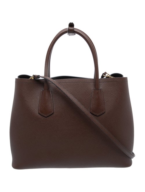 Prada Signature Double Bag Medium