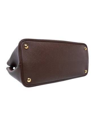 Prada Signature Double Bag Medium
