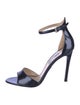 Prada Patent Leather Sandals