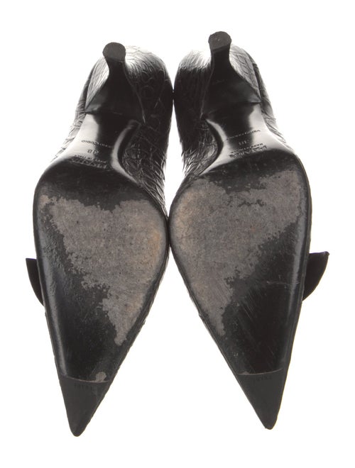 Prada Embossed Leather Pumps