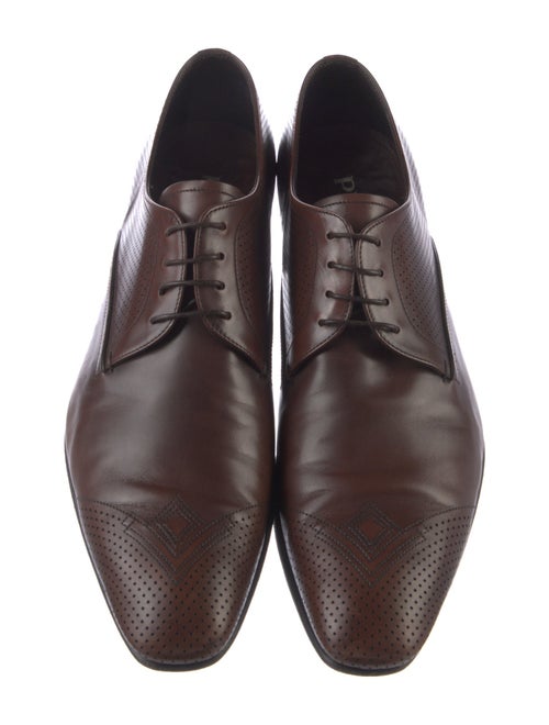 Prada Leather Derby Shoes