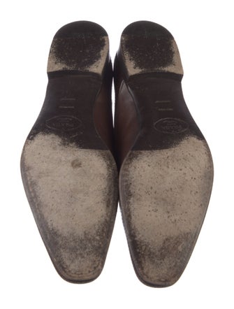 Prada Leather Derby Shoes
