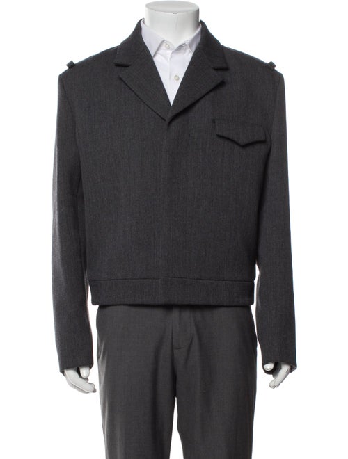 Prada 2023 Virgin Wool Peacoat